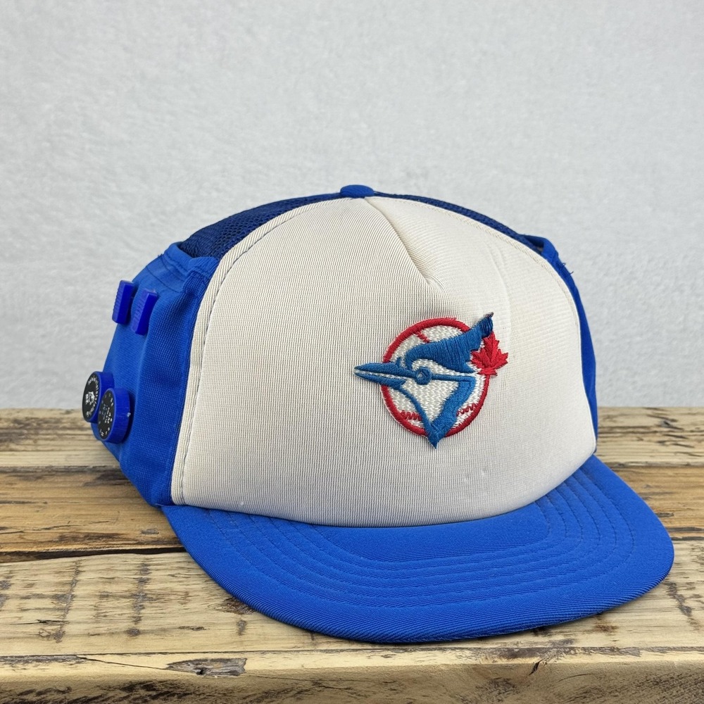 Vintage Toronto Blue Jays Hat Cap‎ Snap Back Mens MLB Baseball Radio 80s